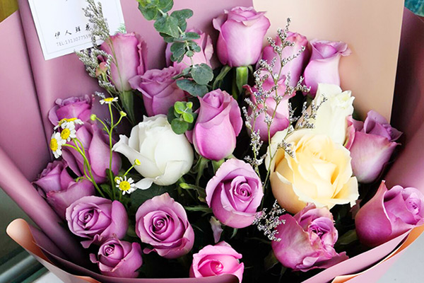 七夕节的11朵紫玫瑰花束有哪些？七夕节可以送11朵紫玫瑰吗？