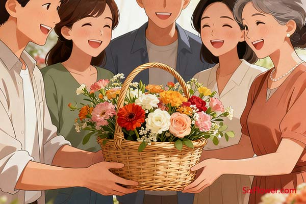 独具匠心:手提花篮的核心特点