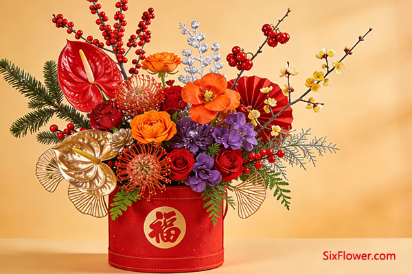 紧扣节日特点:新旧交替的冬日庆典