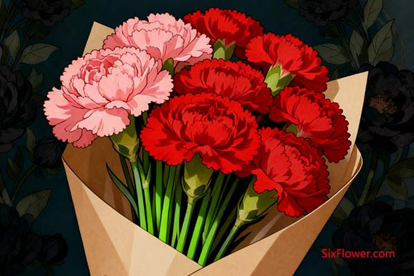 致“如母如师”的姐姐 → 首选【红色】或【粉色】