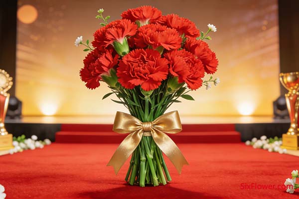 感恩付出,康乃馨承载谢意