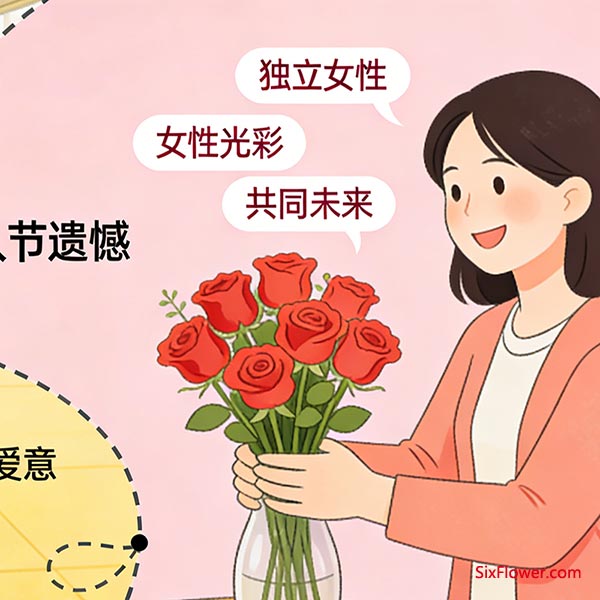 三八节送花的意义