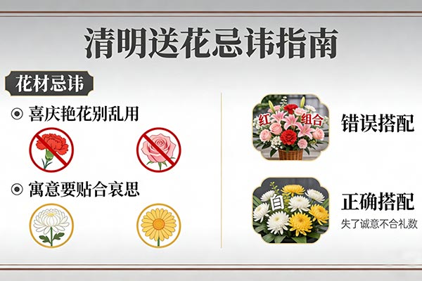 花材忌讳：喜庆艳花别乱用，花有花店寓意要贴合哀思