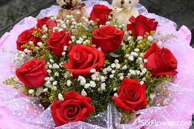 女朋友生日送多少朵玫瑰花 六朵花