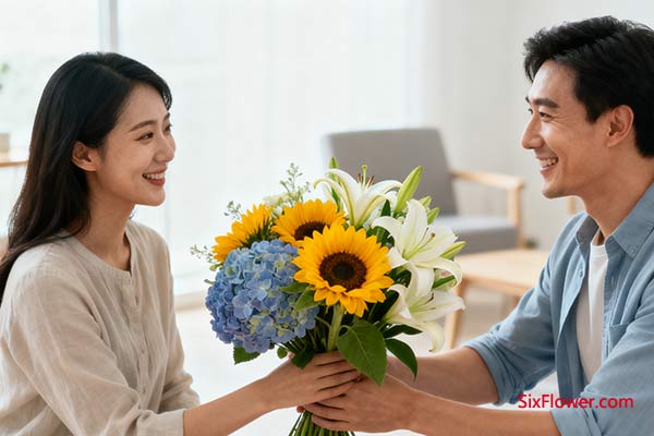 安全之选:应选择寓意光明、友好、高尚的花卉