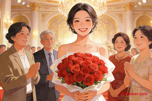 视觉呈现:花束大小与风格表现