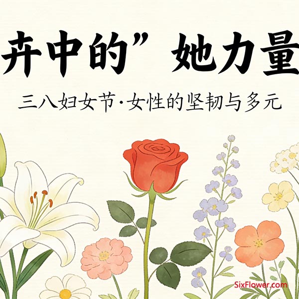 花卉中的&ldquo;她力量&rdquo;：沉默却坚韧