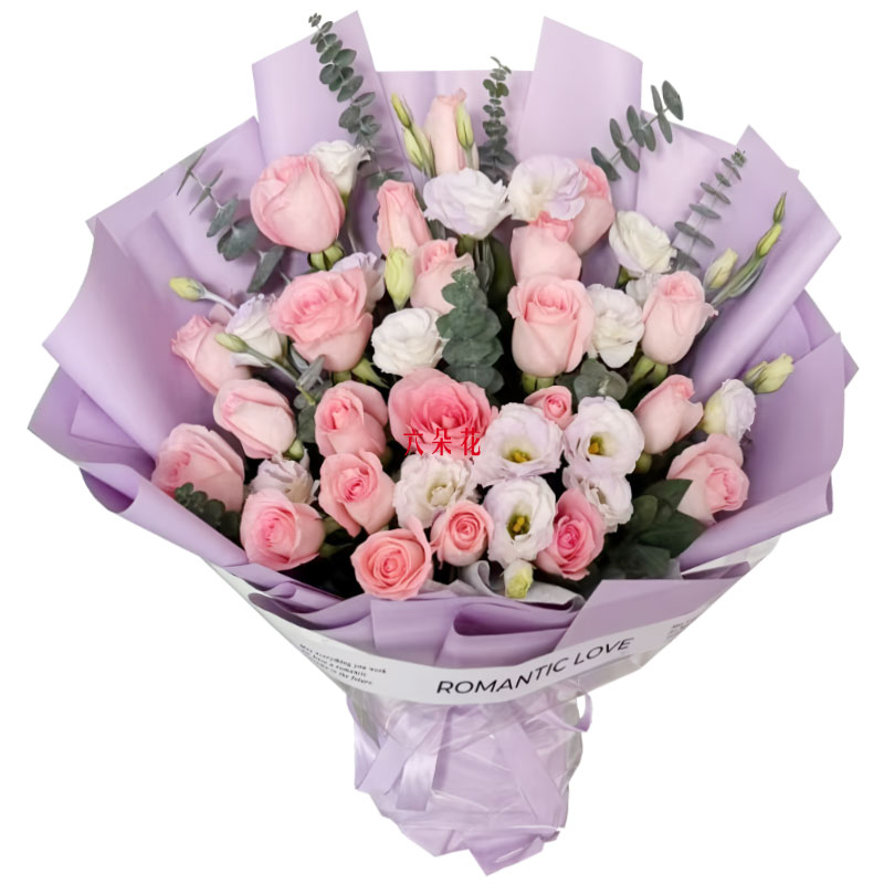 20朵戴安娜粉玫瑰,坚固爱之堡垒