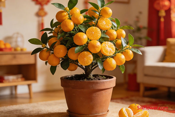 金桔盆栽——吉祥富贵象征