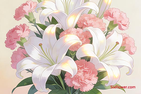百合——家庭美满的祝福