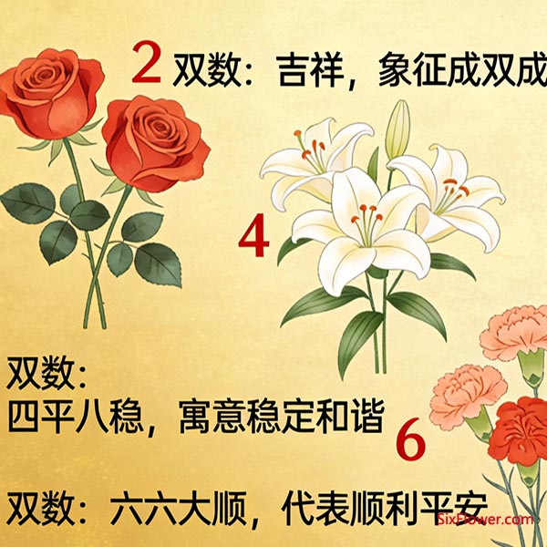 数量禁忌：数字密码需破解，双数吉祥单数慎