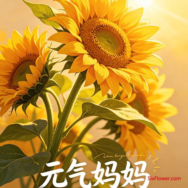 向日葵——送给那个永远向阳的“元气妈妈”