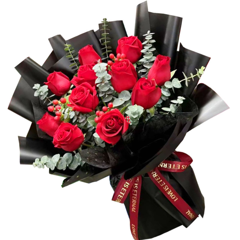 11朵红玫瑰，爱意和美好