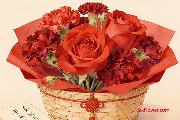 搭配与送花细节的注意事项