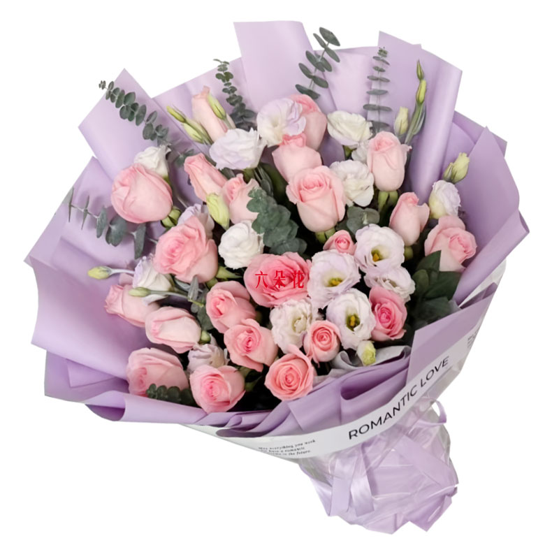 20朵戴安娜粉玫瑰,坚固爱之堡垒