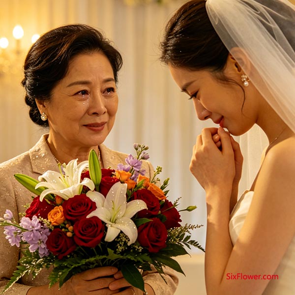 结婚场合：不舍与守护