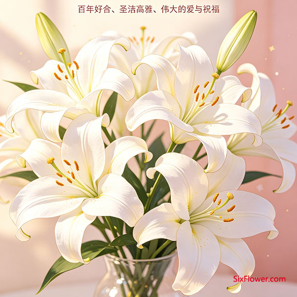 百合花——送给气质如兰的“优雅妈妈”