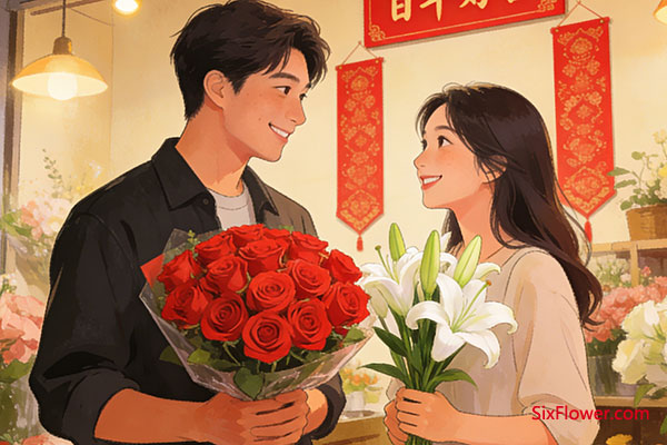 给外国人的送花建议