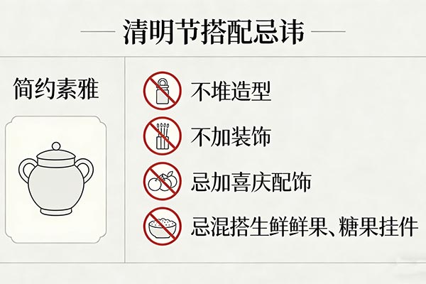 搭配忌讳：简约素雅，不堆造型、不加装饰