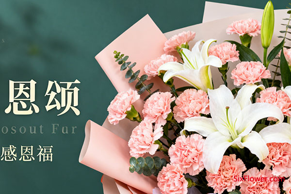 花束组合建议,传递儿子专属的心意