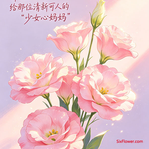 洋桔梗——给那位清新可人的“少女心妈妈”