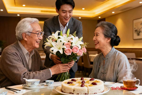 搭配玫瑰花,致敬不老的爱与智慧
