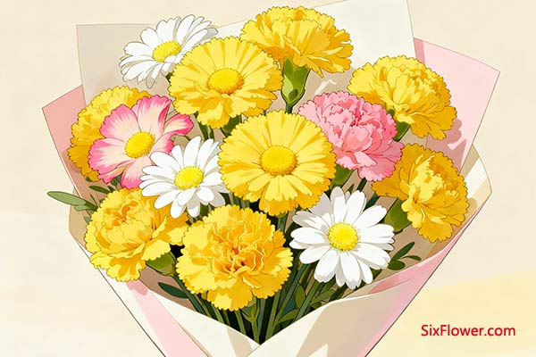 致“阳光开朗”的姐姐 → 可考虑【黄色】(但需巧妙搭配)