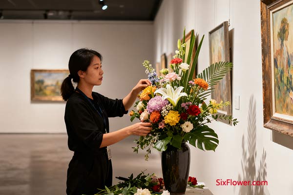 画展开业的开幕活动